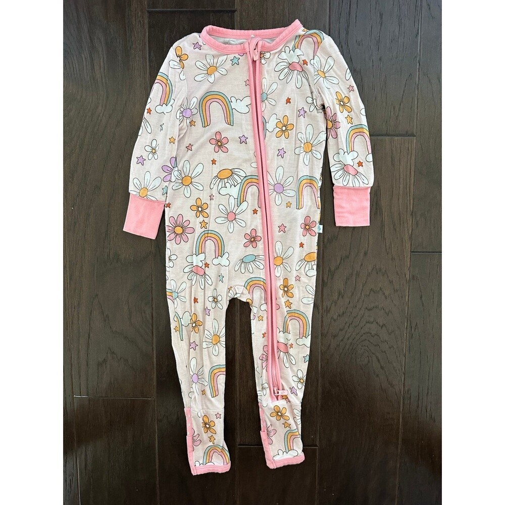 Posh Peanut Talulah Bamboo Romper Pajamas